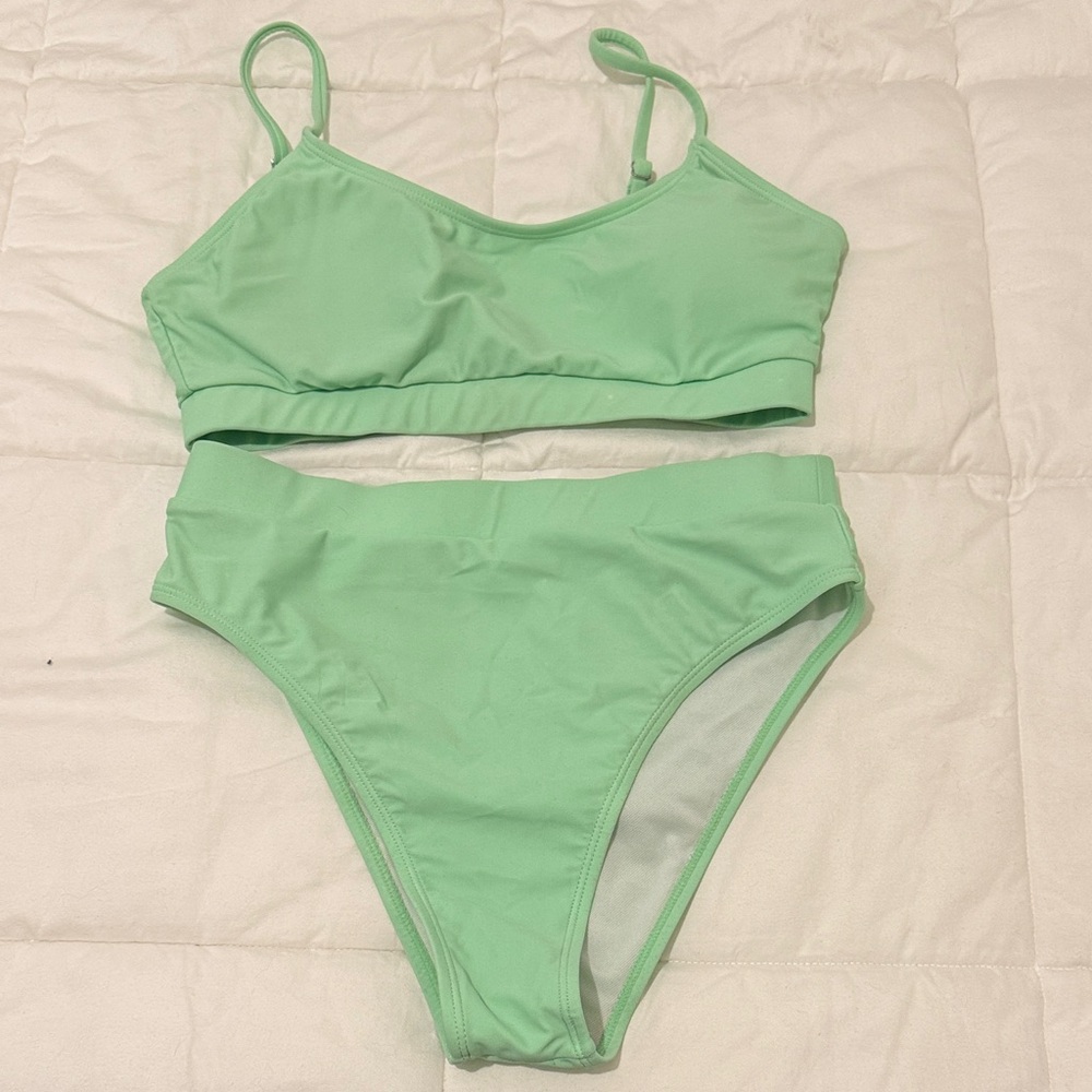 Amazon Mint Green Bikini Set